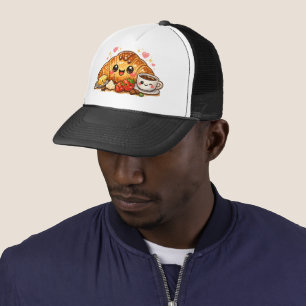 Sött bakverk älskar hatt keps