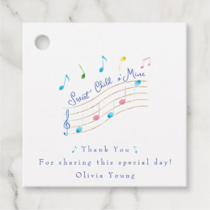 Sött barn av Mine Musical Gift Gåvor Etiketter