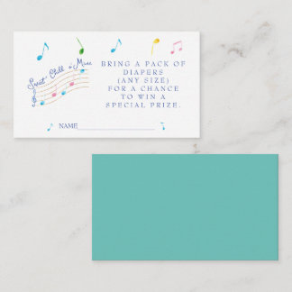 Sött barn till min musikaliska dagstidning tilläggskort