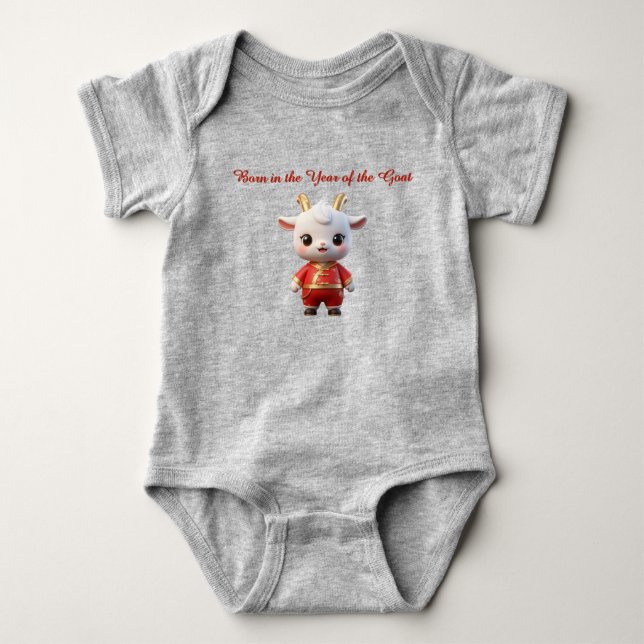 Sött barnfår född under getens år t shirt (Framsida)