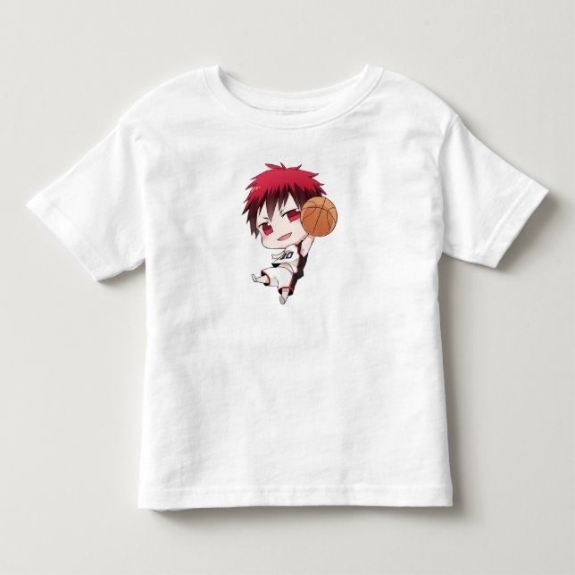 Sött basketdesign t shirt (Framsida)