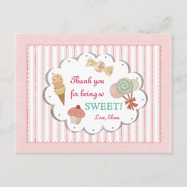 Sött Beats Tack vykort (Framsida)