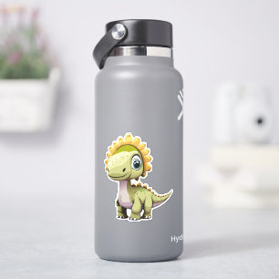Sött Bebis Tecknad Dinosaurie Klistermärken
