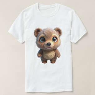 Sött Björn Djurdesign T Shirt