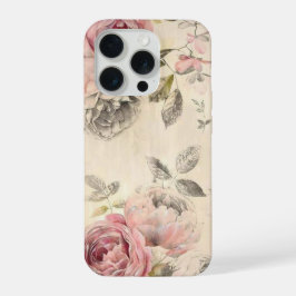Sött blommigt telefonfodral