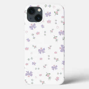 sött blomtelefonfodral