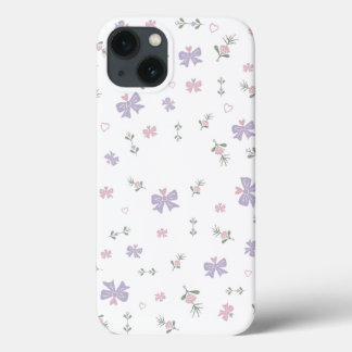 sött blomtelefonfodral