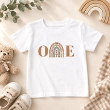 Sött Boho-regnbåge-första födelsedag