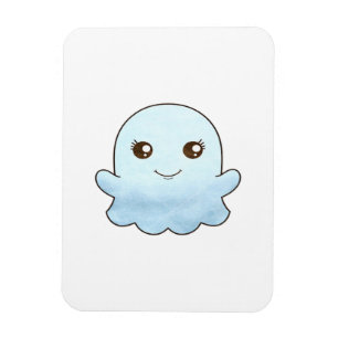 Sött Boo Design Trendigt Unikt Magnet