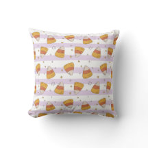 Sött Candy Corn & Stars Halloween-mönster