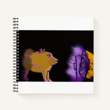 Sött capybara anteckningsbok