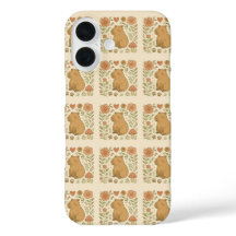 Sött Capybara Telefonfodral – Pastell Djur Estetik