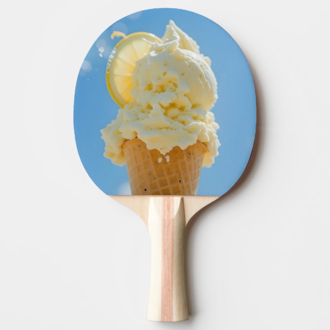 Sött citronsommar pingisracket (Framsidan)