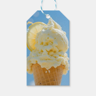 Sött citronsommar presentetikett