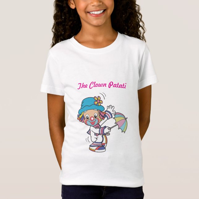 sött clown T-Shirt (Framsida)