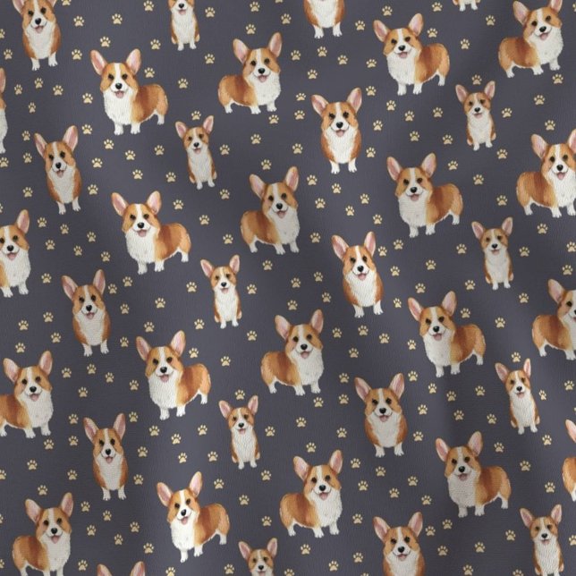 Sött Corgi Hund Tyg (Skapare uppladdad)