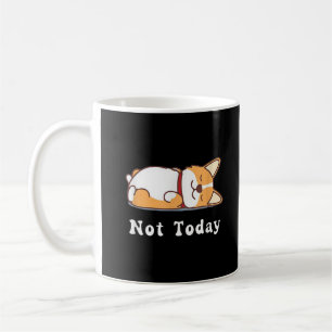 Sött Corgi-present Roligt hundälskare Inte idag La Kaffemugg