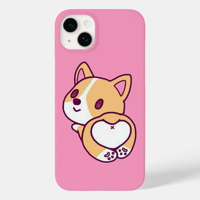 Sött Corgi-valpkärlek (Baksida)