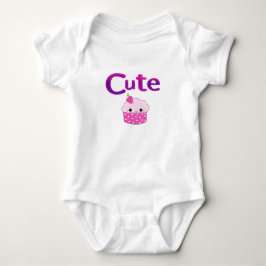 Sött Cupcake-design Tee