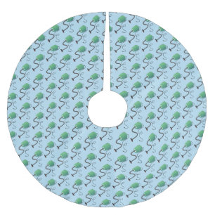 Sött dammsugarkartonghumor julgransmatta borstad polyester