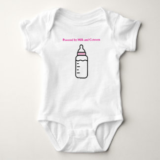 Sött design för mjölkälskande bebisar t shirt