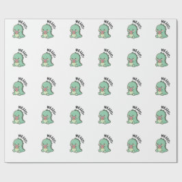 Sött dinosauriepresentpapper presentpapper