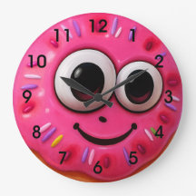 Sött Donut-ansikte Barn Design