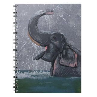 Sött Elefant Anteckningsbok