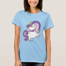 Sött Enhörningsälskare Enhörningsdesign för Magi f T Shirt