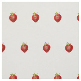 Sött Enkelt Jordgubb Muster  Tyg