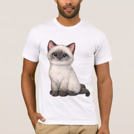 Sött fiskbollsvalp t shirt