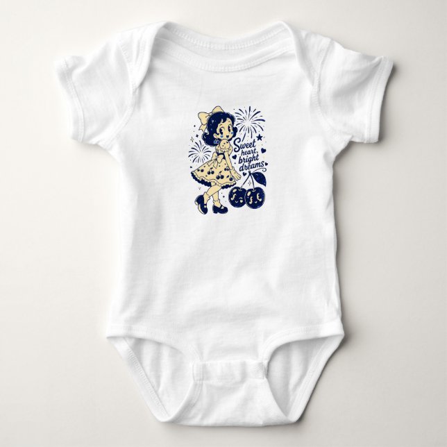 Sött fjärde juli självständighetsdag t shirt (Framsida)