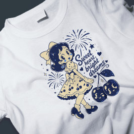 Sött fjärde juli självständighetsdag t shirt
