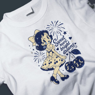 Sött fjärde juli självständighetsdag t shirt