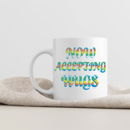 Sött flervärdigt design med text kaffemugg