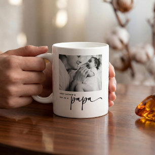 Sött första fars dag, Pappa fotokollage Kaffemugg