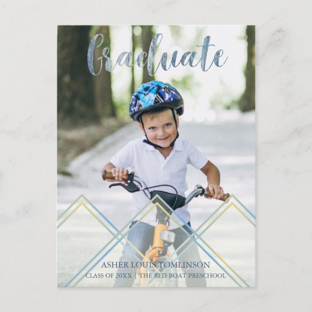 Sött genomskinlighetseffekt för foto på förskoleav vykort (Framsida)