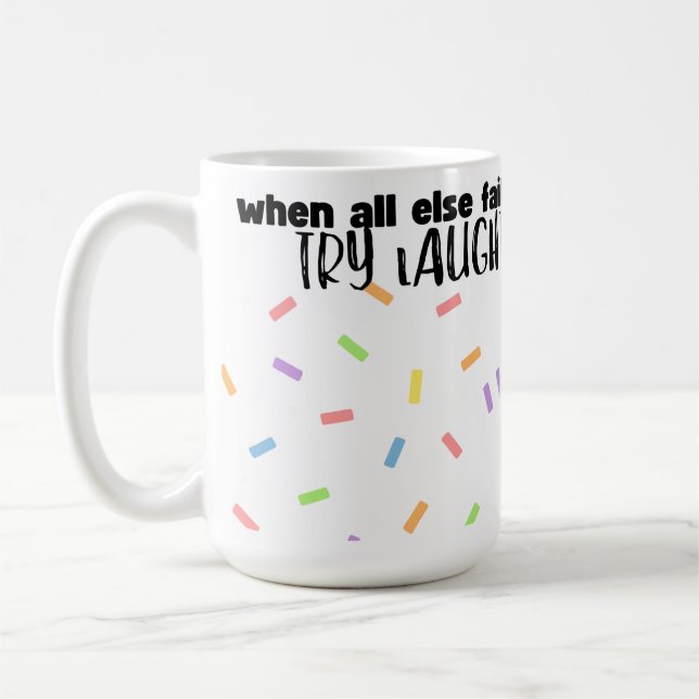 Sött Glad Latter Kaffemug  Kaffemugg (Vänster)