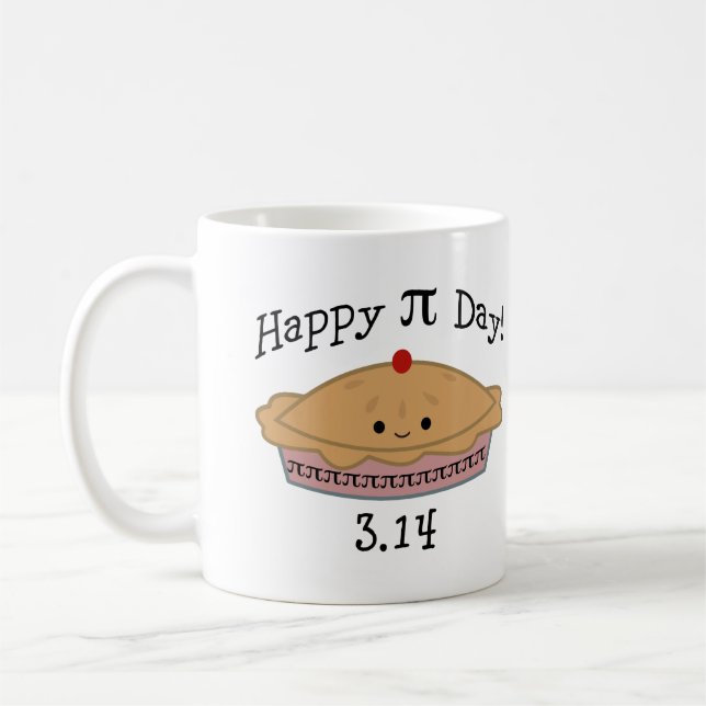 Sött Glad Pi-dagen! Kaffemugg (Vänster)