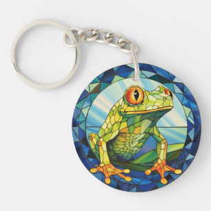 Sött glasaktigt Träd Frog
