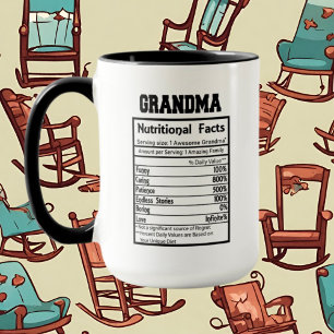 Sött Grandma ord art Mugg