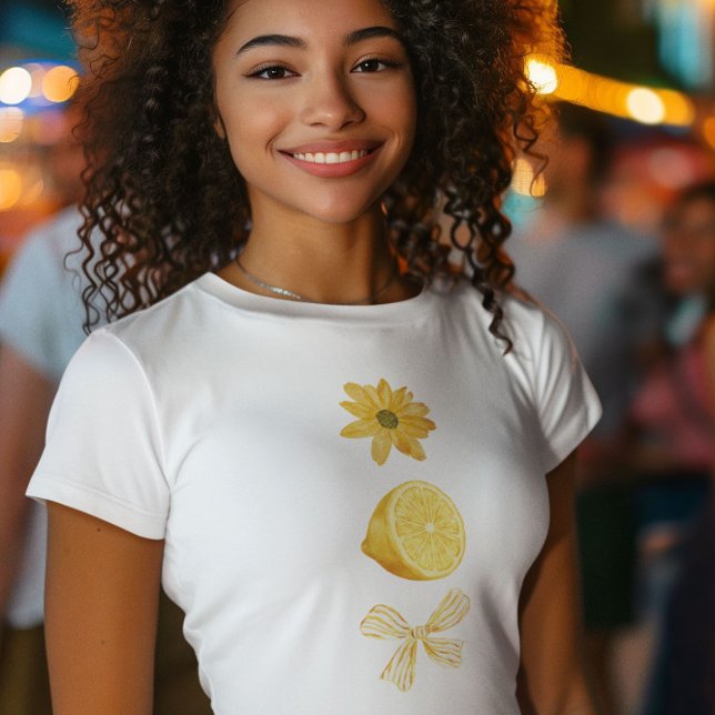 sött gul estetisk grafik  t shirt (Skapare uppladdad)