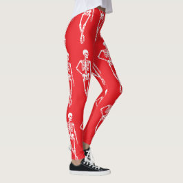 Sött Halloween kusligt design Leggings