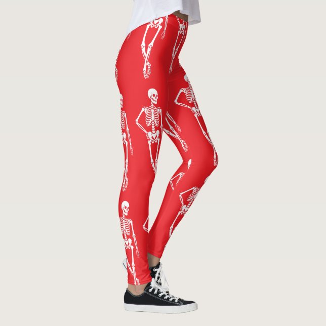 Sött Halloween kusligt design Leggings (Höger)