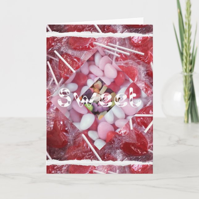 Sött hälsningskort helgkort (Framsida)
