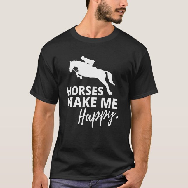 Sött häst för häst t shirt (Framsida)