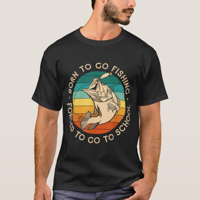 Sött havslevande fiskdunk t shirt (Framsida)