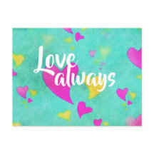 Sött hjärtmönster kärlek alltid Alla hjärtans dag