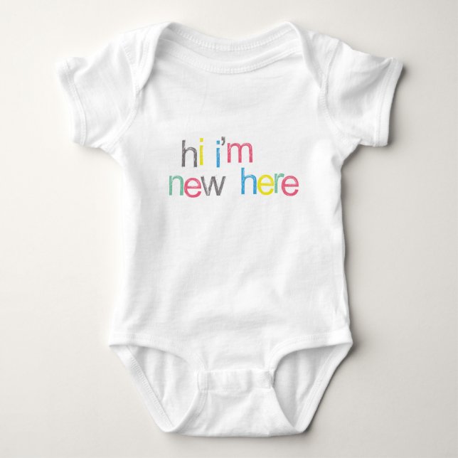 Sött! Hög ny I-förmiddag här… Tee Shirt (Framsida)