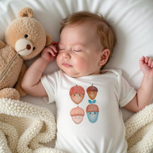 Sött höstbabyoutfit | Trädgårdsbarnkammare-bodysui
